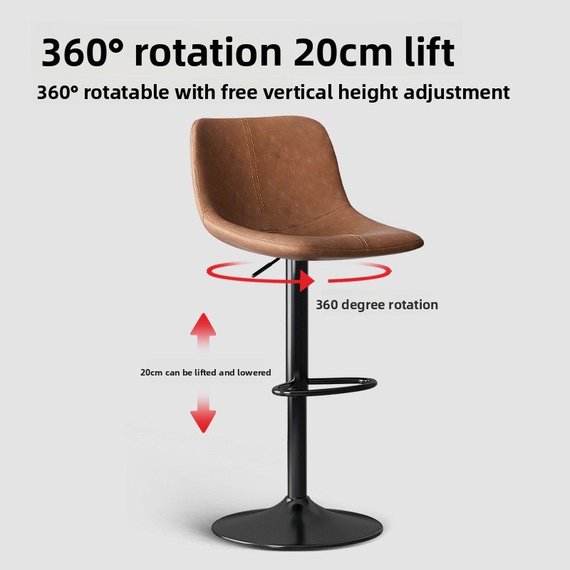 Minimalist Adjustable Bar Stool - Image 4
