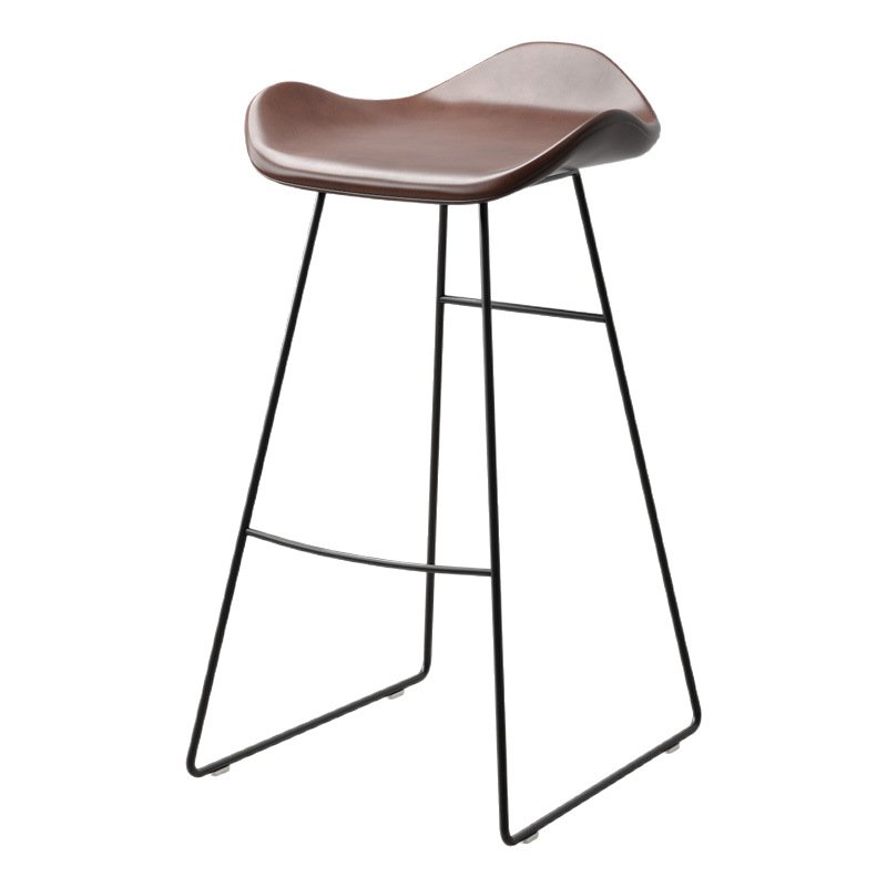 Modern Minimalist PU Bar Stool